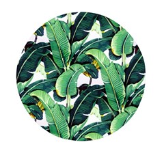 Banana Leaves Mini Round Pill Box (pack Of 3) by goljakoff