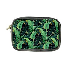 Night Banana Leaves Coin Purse by goljakoff