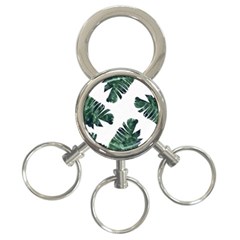 Banana Leaves 3-ring Key Chain by goljakoff