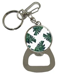 Banana Leaves Bottle Opener Key Chain by goljakoff