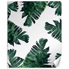 Banana Leaves Canvas 11  X 14  by goljakoff