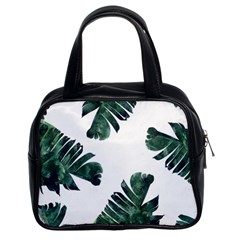 Banana Leaves Classic Handbag (two Sides) by goljakoff