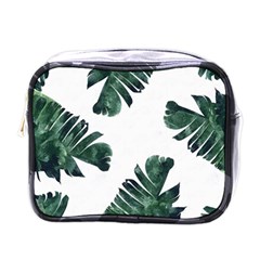 Banana Leaves Mini Toiletries Bag (one Side) by goljakoff