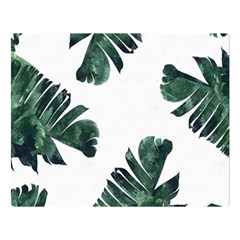 Banana Leaves Double Sided Flano Blanket (large)  by goljakoff