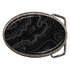 Topography Map Belt Buckles by goljakoff