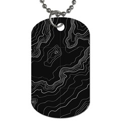 Topography Map Dog Tag (one Side) by goljakoff