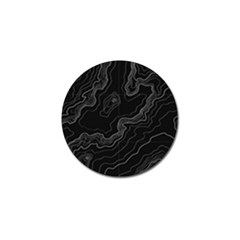 Topography Map Golf Ball Marker by goljakoff