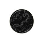 Topography map Hat Clip Ball Marker Front