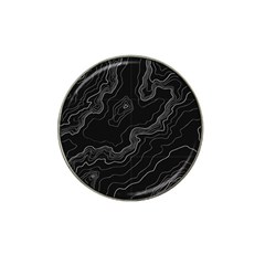 Topography Map Hat Clip Ball Marker (4 Pack) by goljakoff