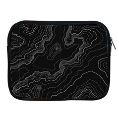 Topography Map Apple Ipad 2/3/4 Zipper Cases by goljakoff