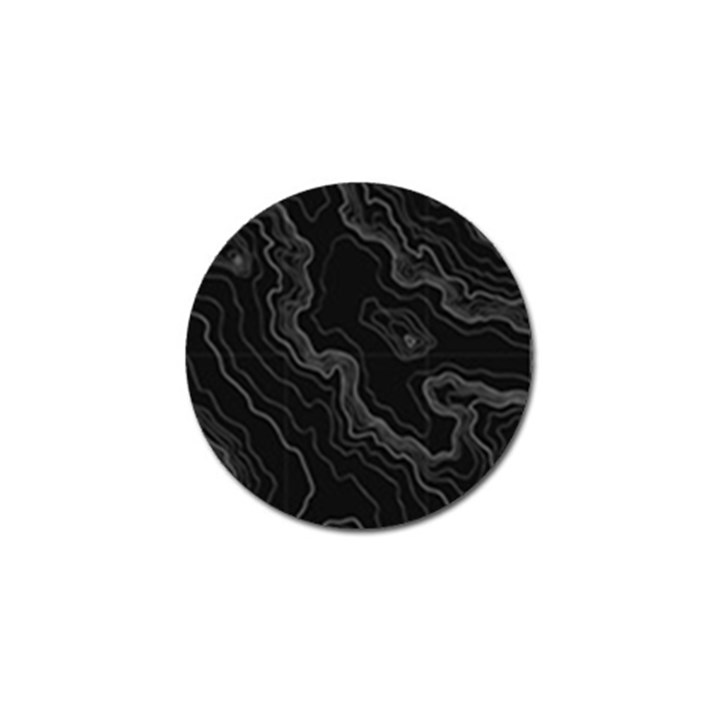 Black Topography Golf Ball Marker (4 pack)