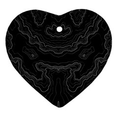 Topography Ornament (heart) by goljakoff