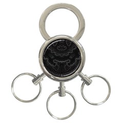 Topography 3-ring Key Chain by goljakoff