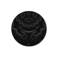 Topography Magnet 3  (round) by goljakoff