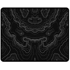 Topography Fleece Blanket (medium)  by goljakoff