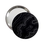 Topography map 2.25  Handbag Mirrors Front