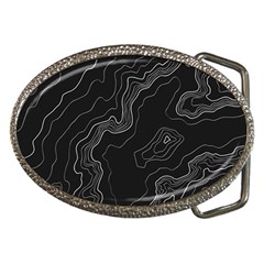 Topography Map Belt Buckles by goljakoff