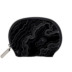 Topography Map Accessory Pouch (small) by goljakoff