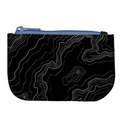 Topography Map Large Coin Purse by goljakoff