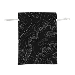 Topography Map Lightweight Drawstring Pouch (s) by goljakoff