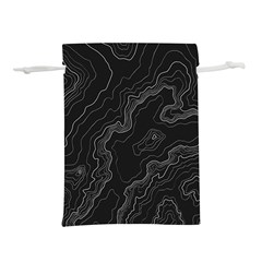 Topography Map Lightweight Drawstring Pouch (l) by goljakoff