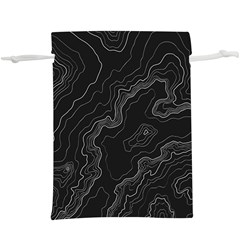 Topography Map  Lightweight Drawstring Pouch (xl) by goljakoff