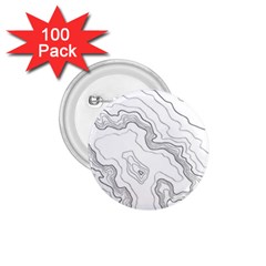 Topography Map 1 75  Buttons (100 Pack)  by goljakoff