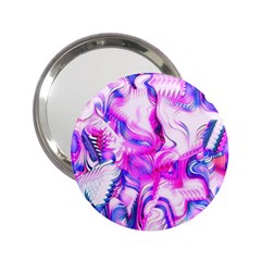 Hot Pink Fuchsia Flower Fantasy  2 25  Handbag Mirrors by CrypticFragmentsDesign