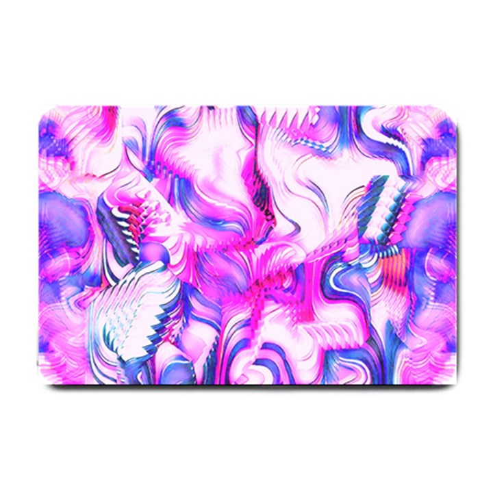 Hot Pink Fuchsia Flower Fantasy  Small Doormat 