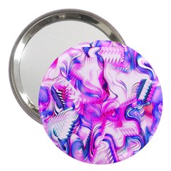 Hot Pink Fuchsia Flower Fantasy  3  Handbag Mirrors by CrypticFragmentsDesign