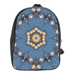 Denimpearls School Bag (xl) by LW323