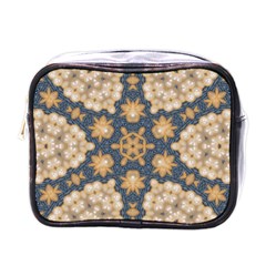 Denimpearls2 Mini Toiletries Bag (one Side) by LW323