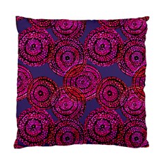 Unusual Circles  Abstraction Standard Cushion Case (one Side) by SychEva