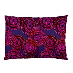 Unusual Circles  Abstraction Pillow Case by SychEva