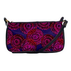 Unusual Circles  Abstraction Shoulder Clutch Bag by SychEva