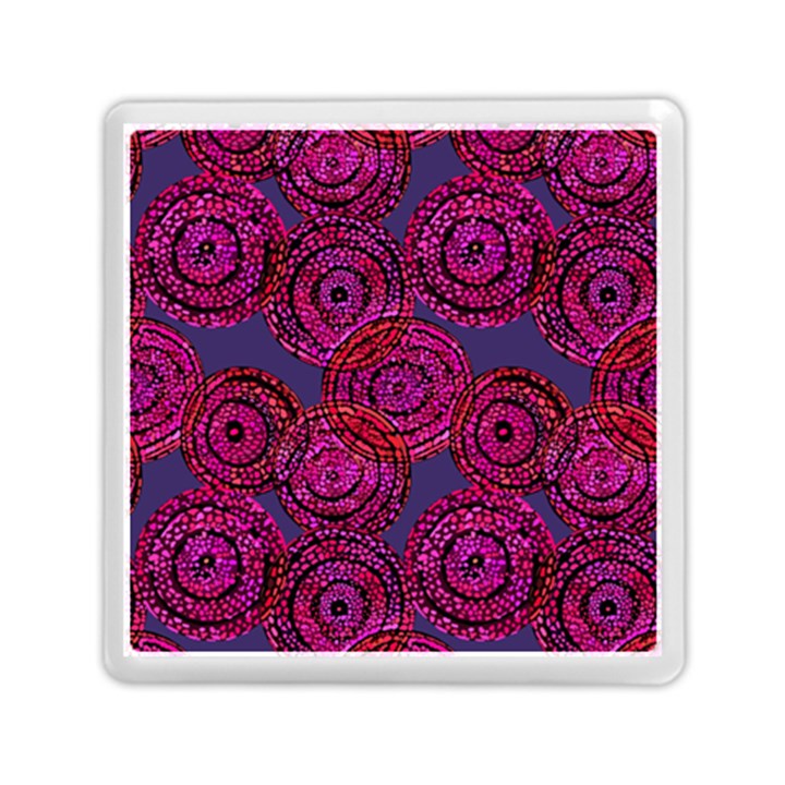 Unusual Circles  Abstraction Memory Card Reader (Square)