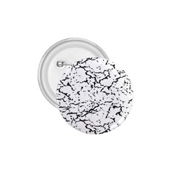 Black And White Grunge Abstract Print 1.75  Buttons