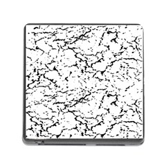 Black And White Grunge Abstract Print Memory Card Reader (square 5 Slot) by dflcprintsclothing