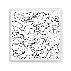 Black And White Grunge Abstract Print Memory Card Reader (square) by dflcprintsclothing