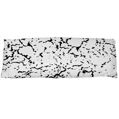 Black And White Grunge Abstract Print Body Pillow Case (Dakimakura)