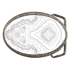 Topography Map Belt Buckles by goljakoff