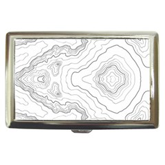 Topography Map Cigarette Money Case by goljakoff