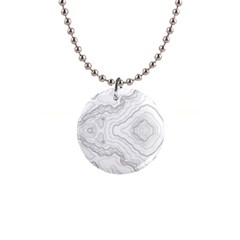 Topography Map 1  Button Necklace by goljakoff