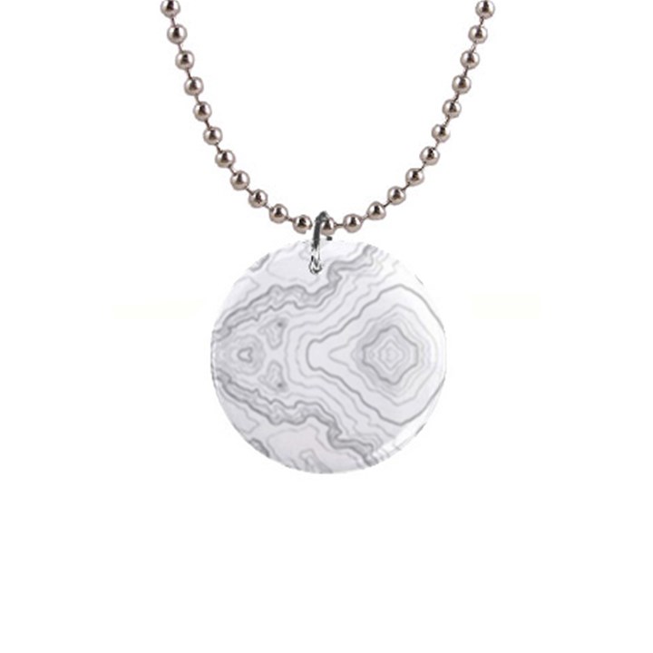 Topography map 1  Button Necklace