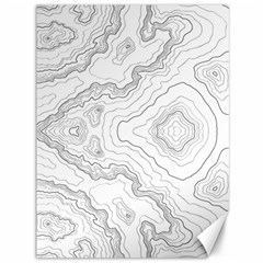 Topography Map Canvas 36  X 48  by goljakoff