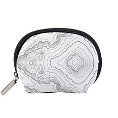 Topography Map Accessory Pouch (small) by goljakoff