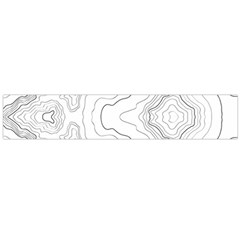 Topography Map Large Flano Scarf  by goljakoff