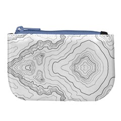 Topography Map Large Coin Purse by goljakoff