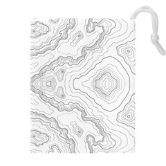 Topography Map Drawstring Pouch (5xl)