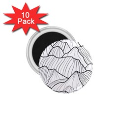 Mountains 1 75  Magnets (10 Pack)  by goljakoff